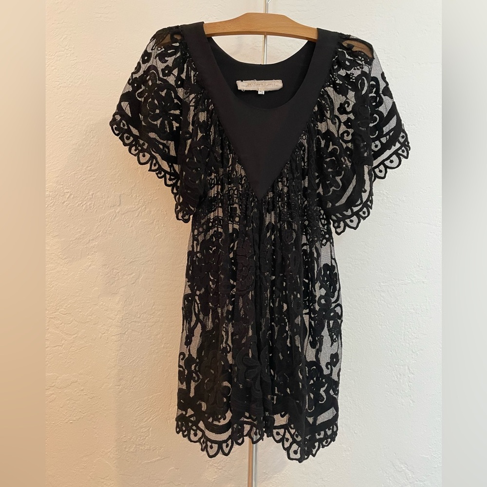 Jen’s Pirate Booty Swim cover up black lace